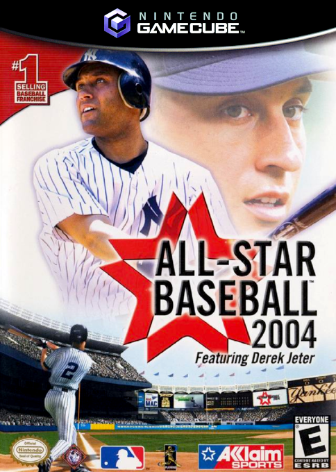 All-Star Baseball 2004 box art for Gamecube